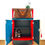 Thumbnail: Blue & Red Art Deco Cocktail Cabinet