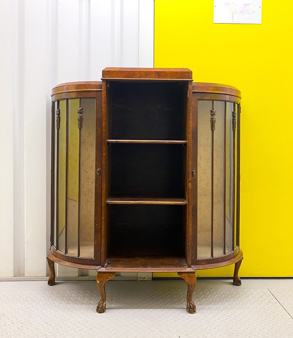 Thumbnail: Art Deco Glass Cocktail/ Display Cabinet