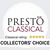 Presto Classical Collector's Choice Simb
