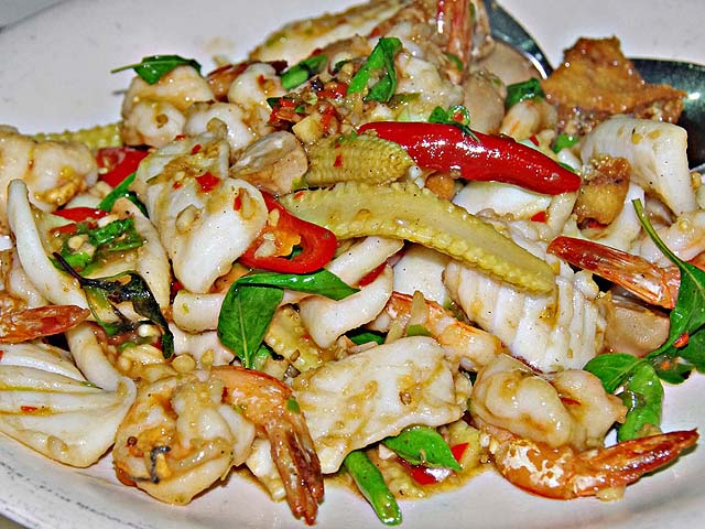 Arranged Food and Objects