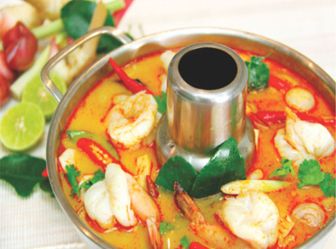 Arranged Food and Objects