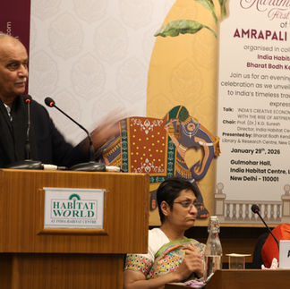 Dr. Amarendra Khatua IFS at the launch of Amrapali Magazine