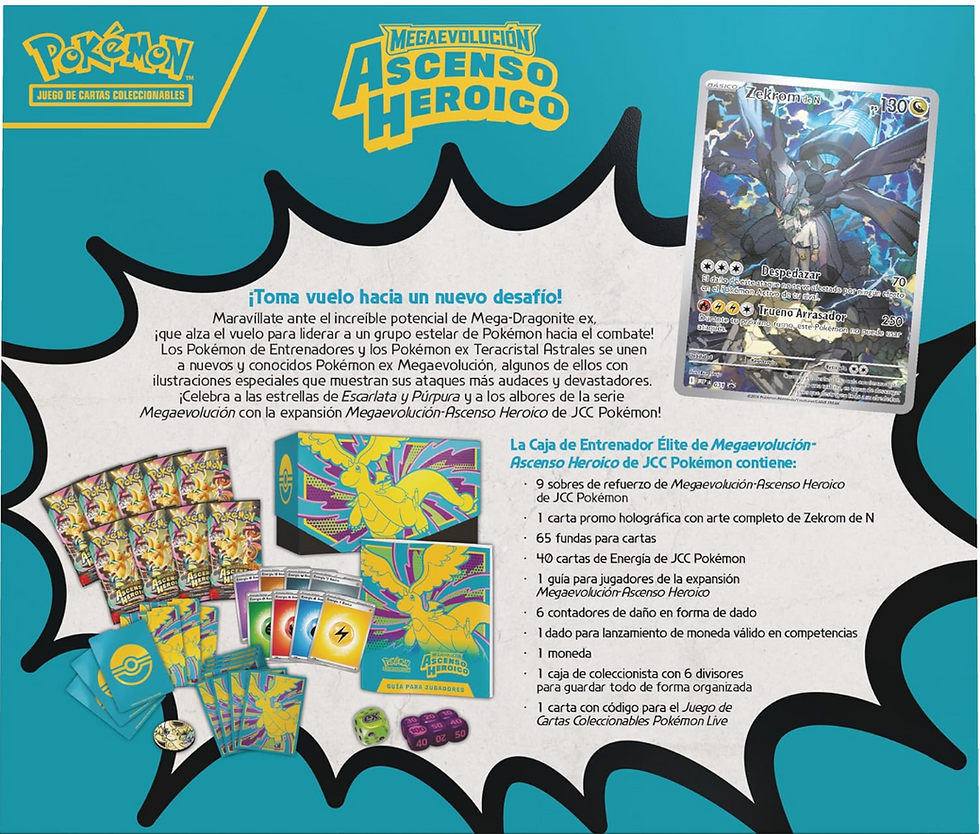 Miniatura: Pokémon TCG Ascended heroes ETB ingles
