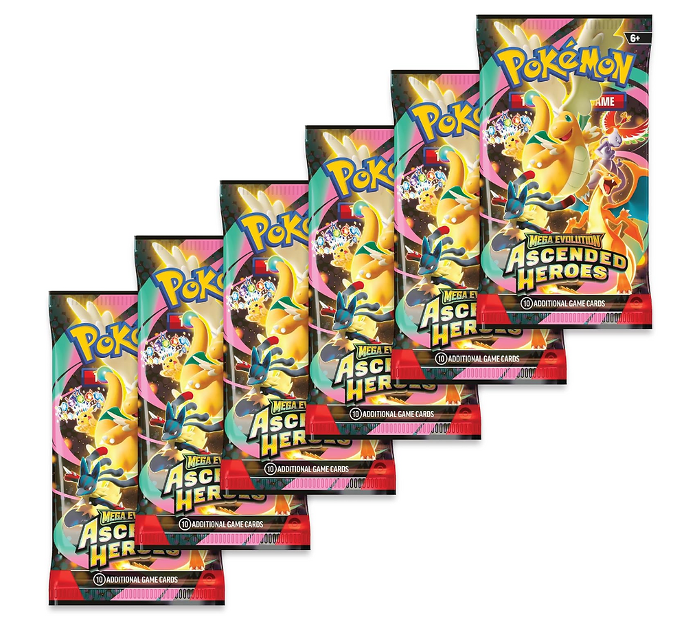 Miniatura: Pokémon TCG Ascended heroes Booster bundle ingles