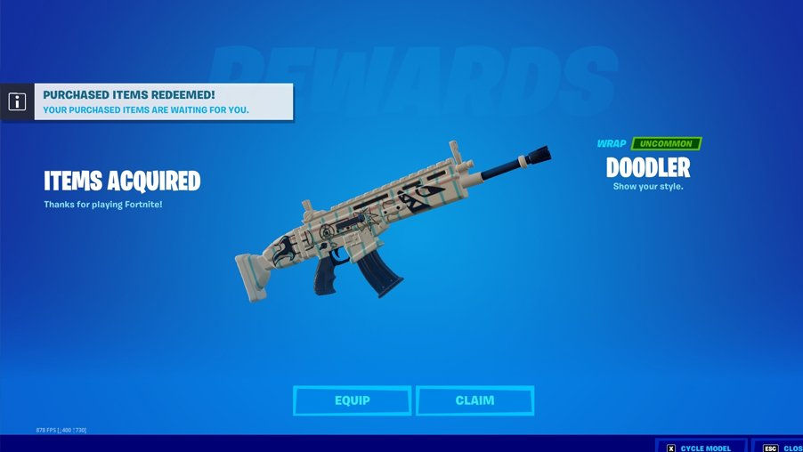Miniatura: Fortnite Doodler Skin Codigo
