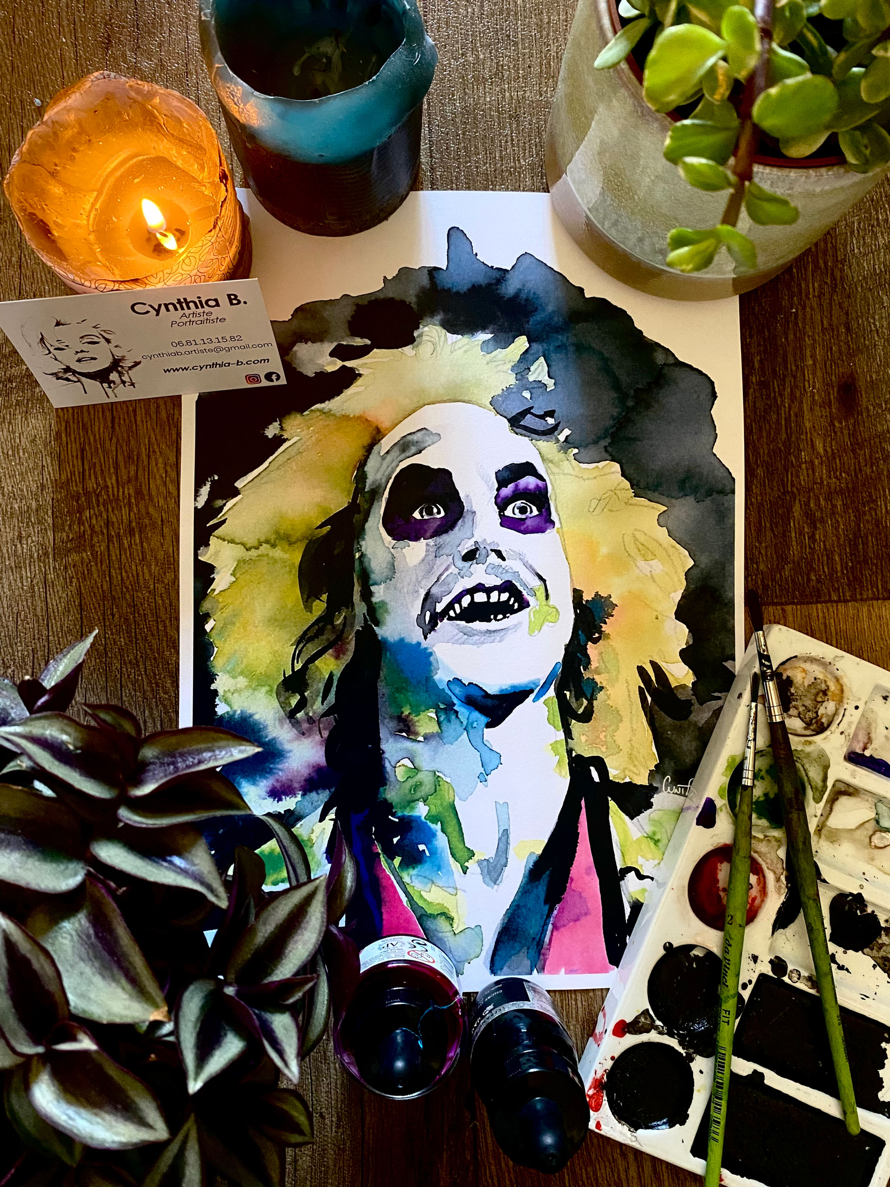 IMPRESSION D'ART - BEATLEJUICE