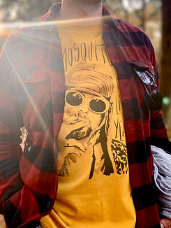 t-shirt Kurt COBAIN Dans Ton Culte  - Nirvana. Coton Bio