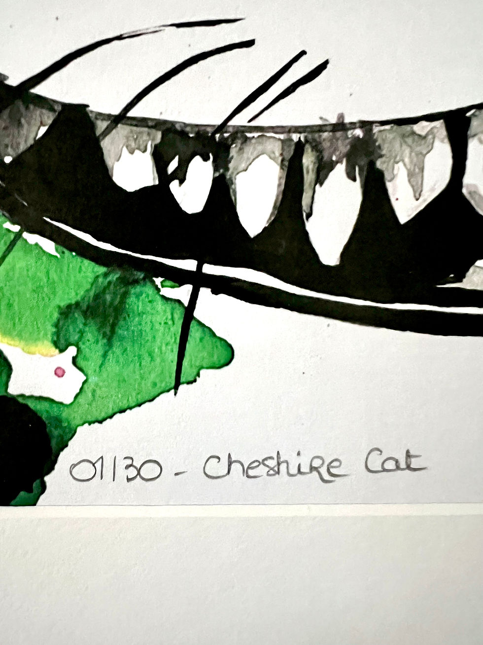 Miniature : CHESHIRE CAT - numéroté et signé 01/30