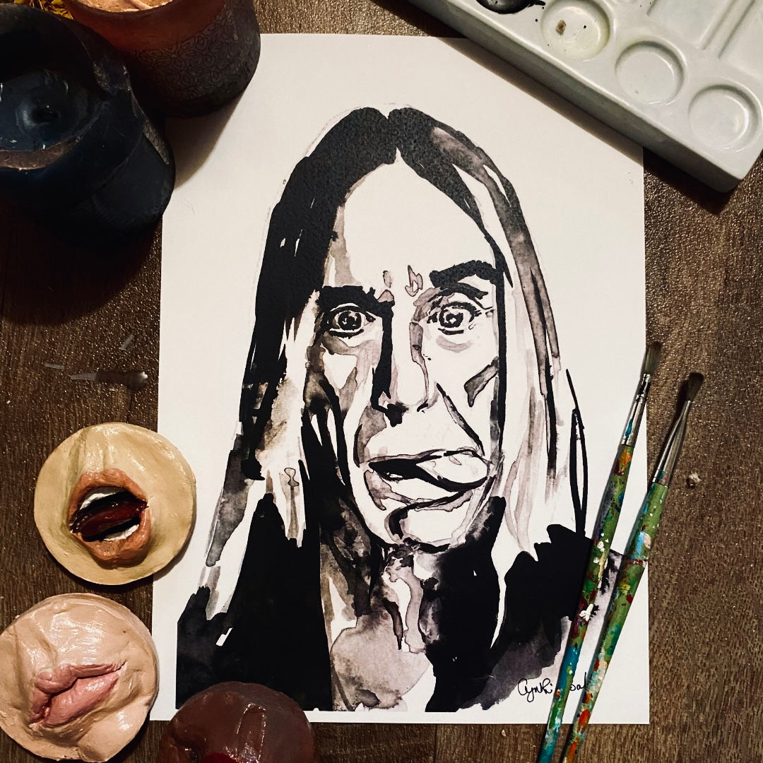 IMPRESSION D'ART - IGGY POP