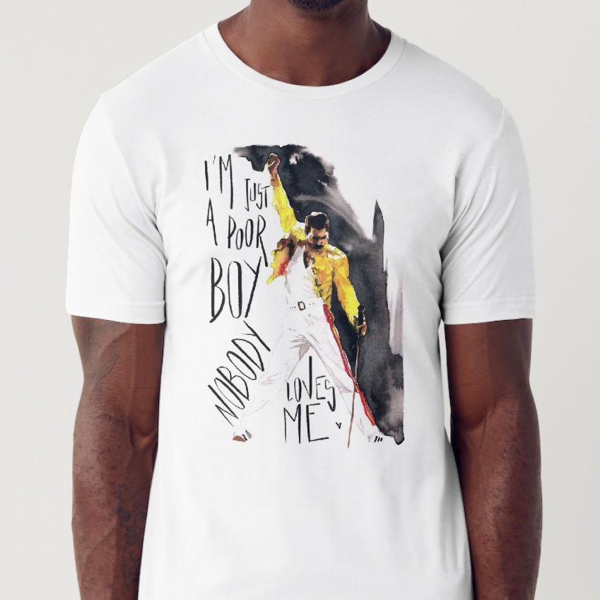 T-SHIRT QUEEN - FREDDY MERCURY