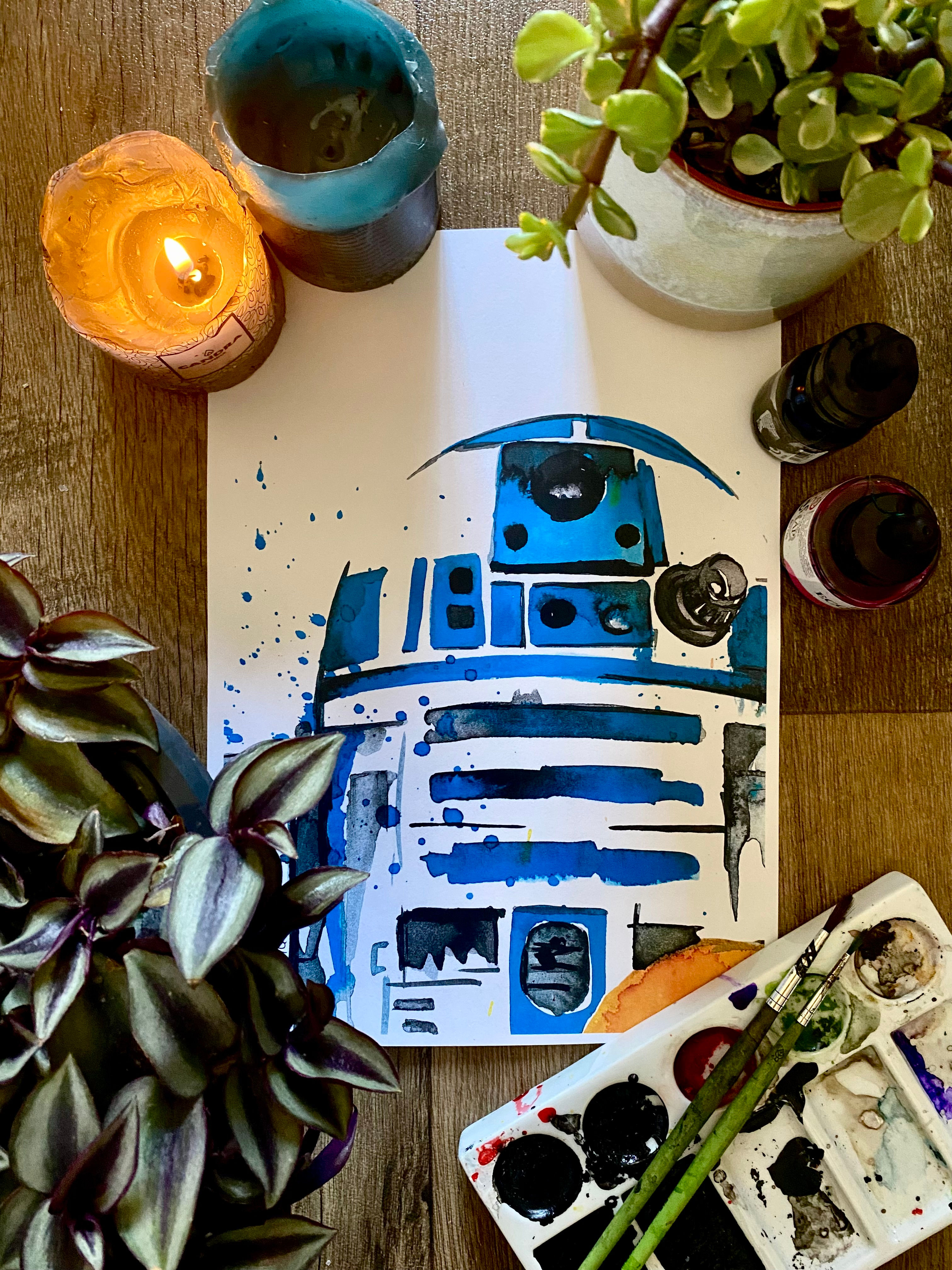 IMPRESSION D'ART - R2D2