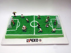 Bolo tematico personalizado futebol
