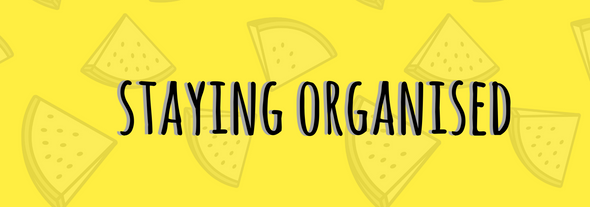 How to stay organised through the year