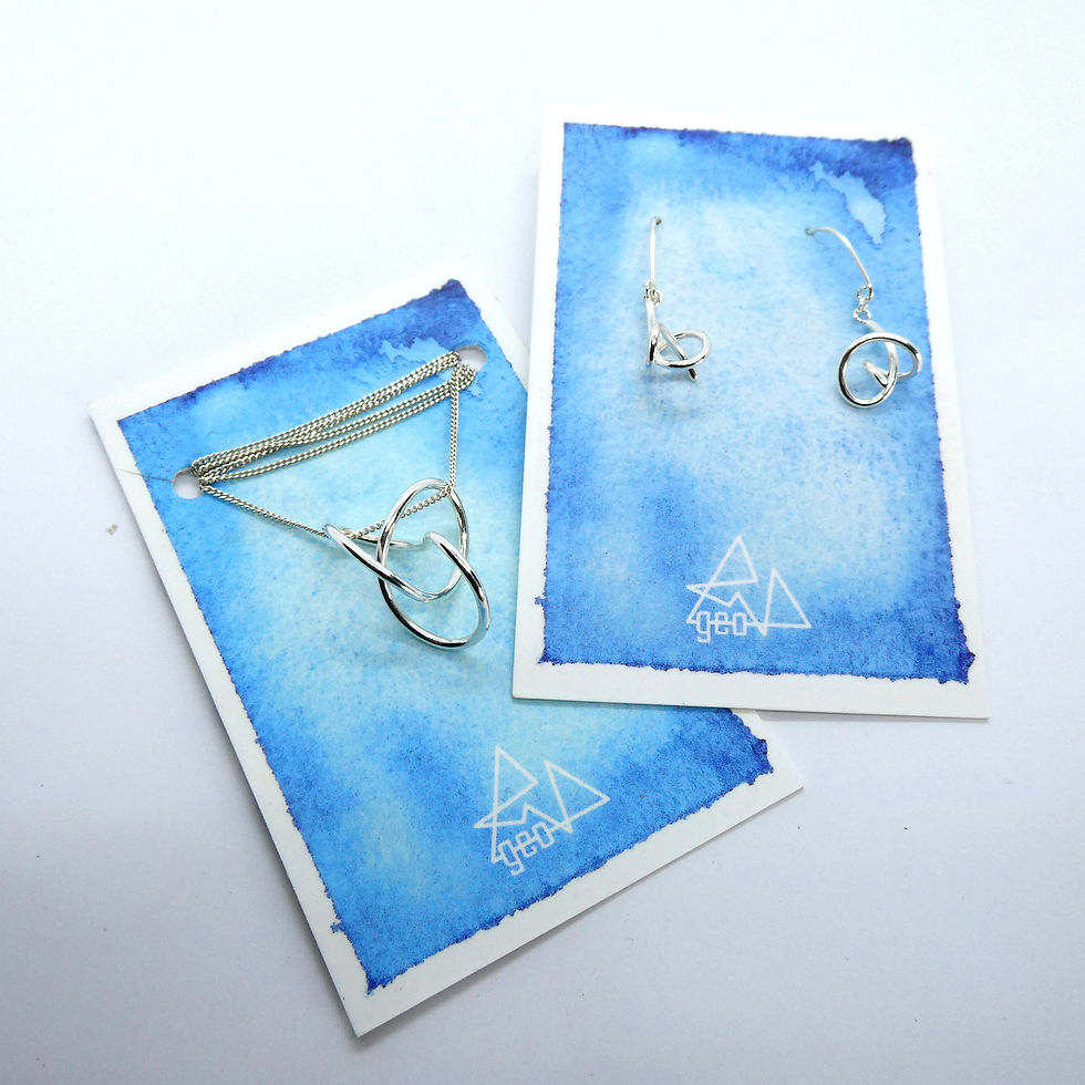 Thumbnail: River rapids pendant