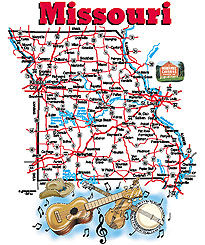 Missouri T-shirt Transfers 12pc