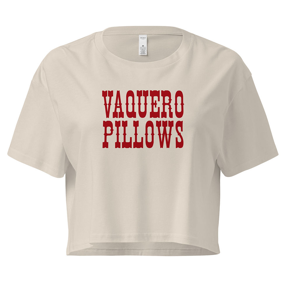 Thumbnail: Vaquero Pillows crop top