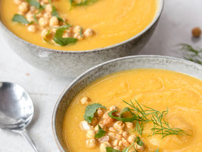 High protein pumpkin soup