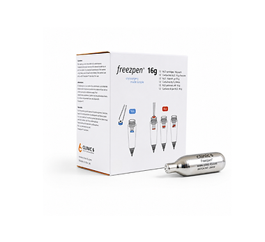 Cartouches freezpen 16G Tavin Pharma freezpen 16G cartridges.png