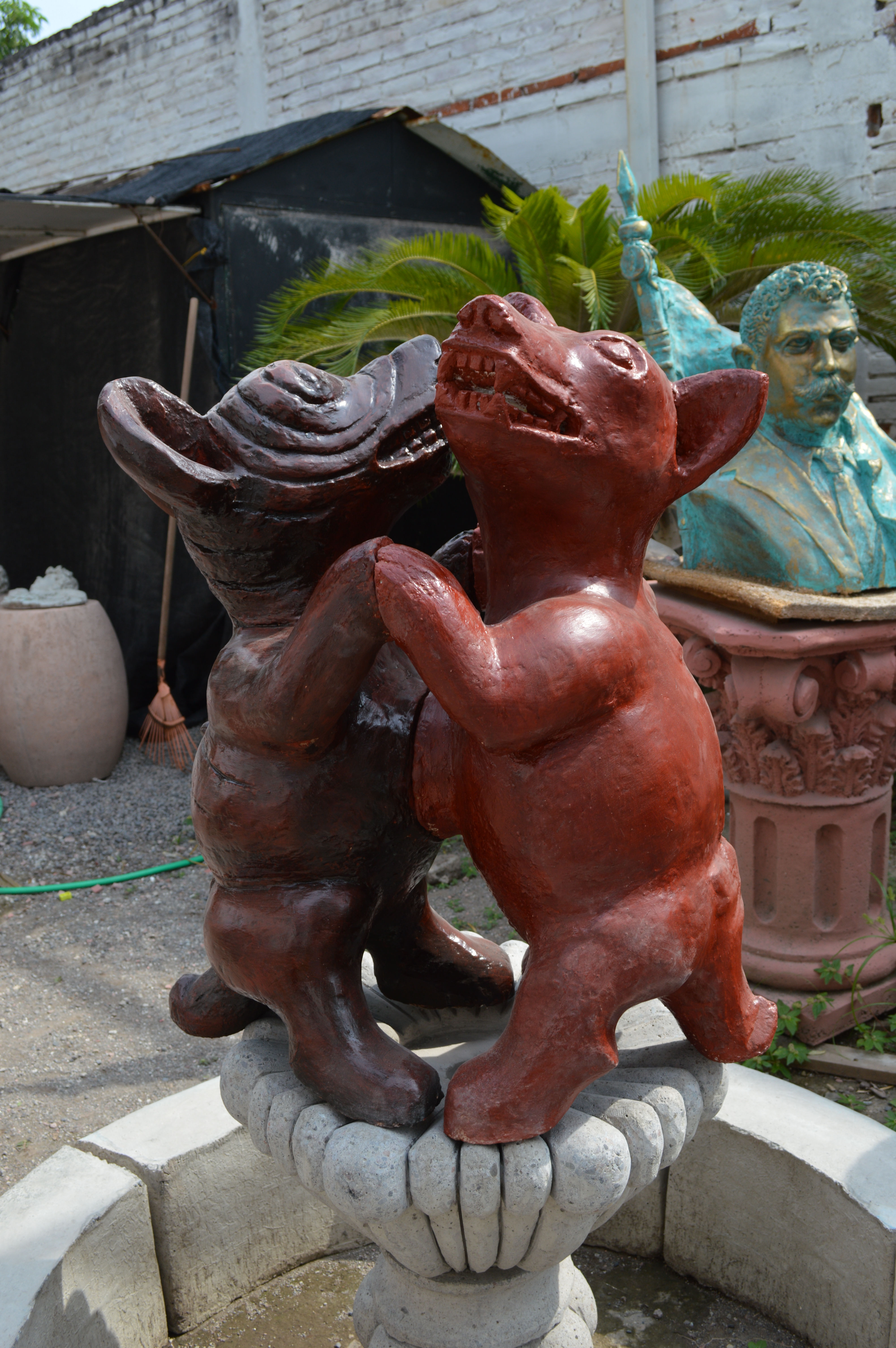 Perros Bailando para fuente