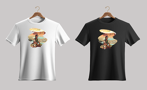 Black White Tshirt indian.png