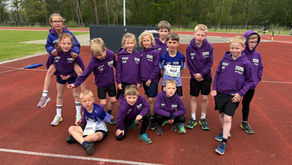 Superdruk weekend met 1e jeugdmeeting en 10 miles Antwerpen