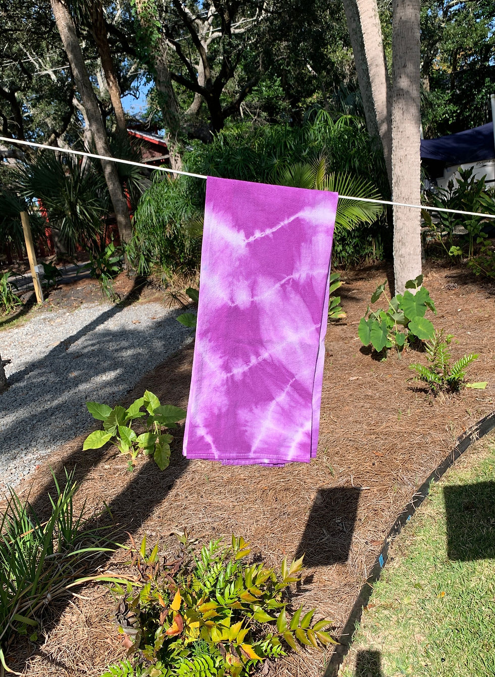 Thumbnail: Tie Dye Tea Towels by Dot + Maude
