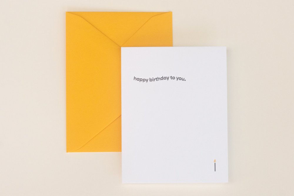 Birthday Candles Card by SAS-E Ink