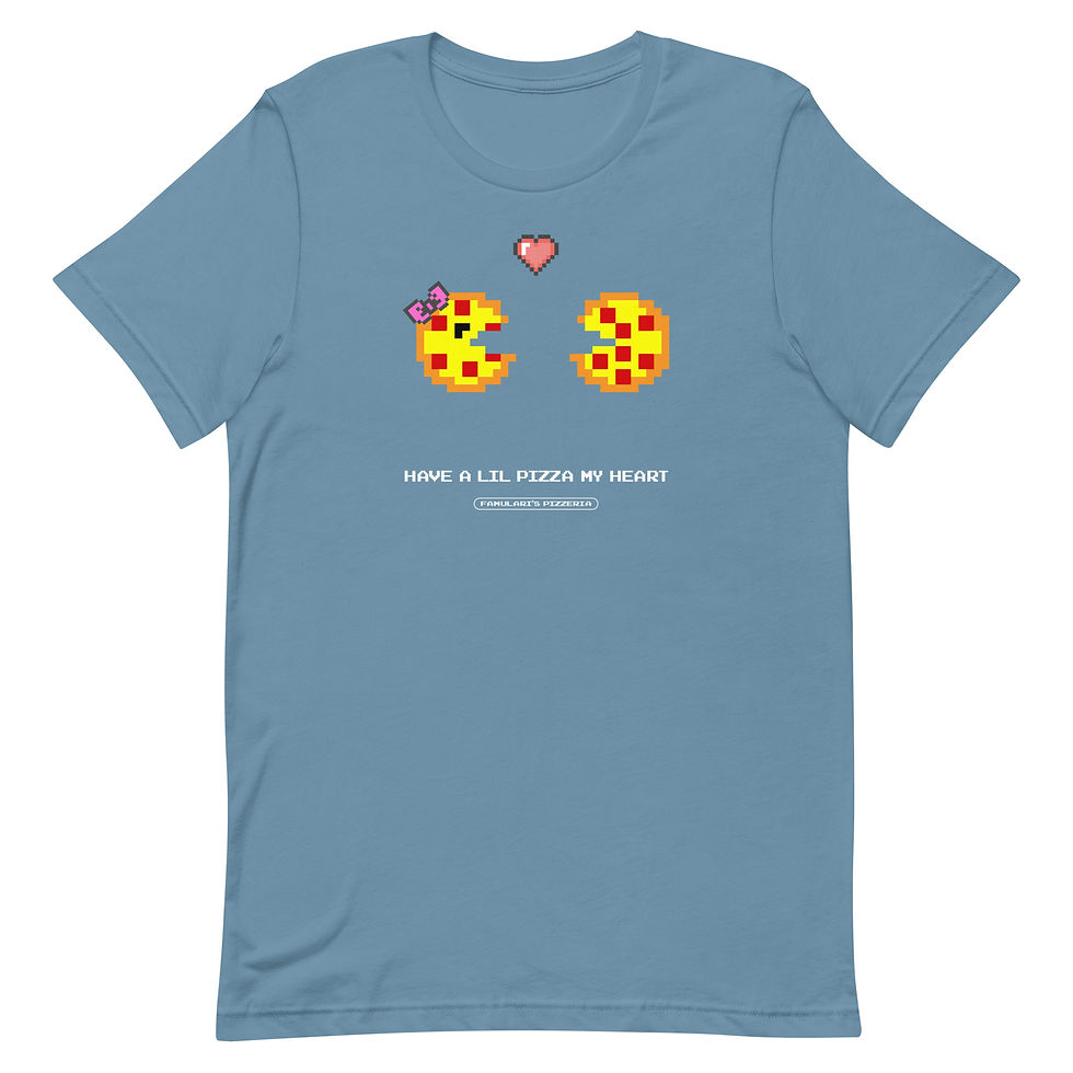 Thumbnail: 8 Bit Love Unisex Jersey Short Sleeve