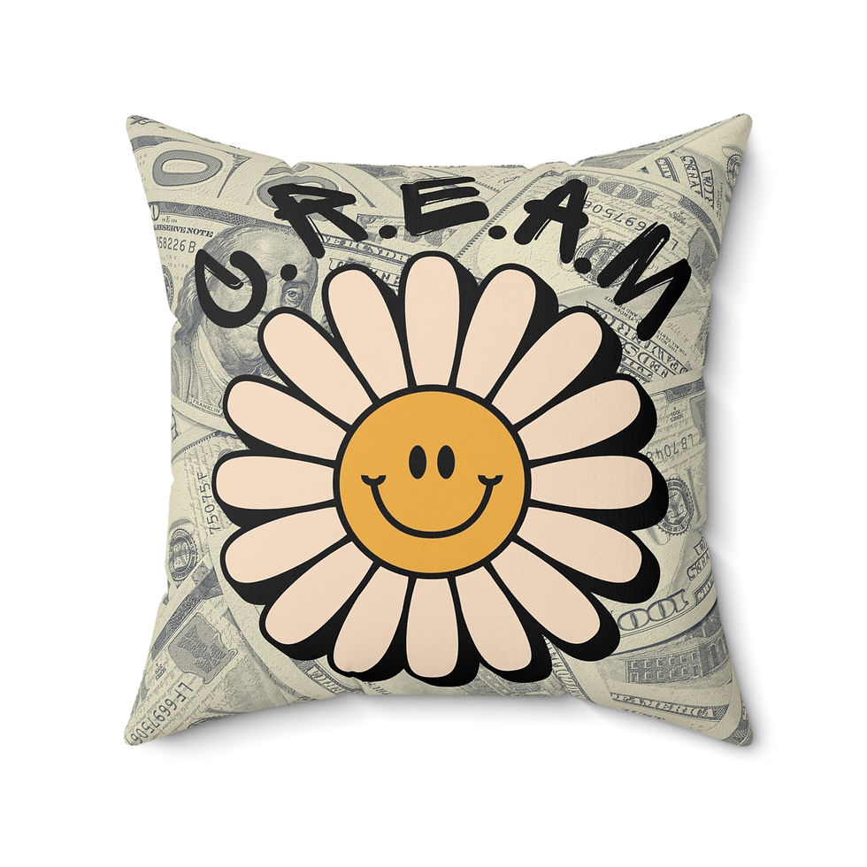 Thumbnail: C.R.E.A.M Square Pillow
