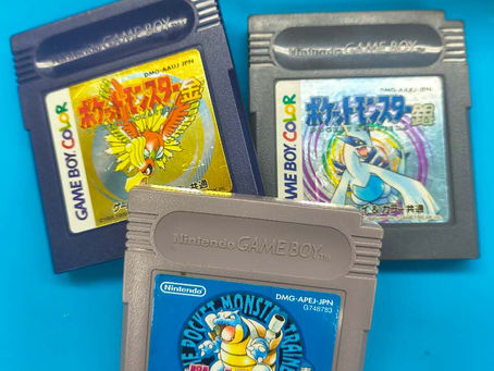 【ポケモン金銀青】ゲームボーイソフトの電池交換も即日!「レポートが書けない」を解決します【SmaFix なんば店