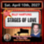 Billy Hartung stars in “Stages of Love”