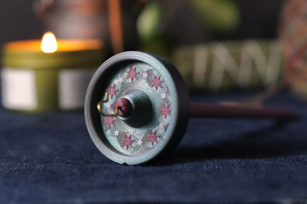 Thumbnail: Tiny Stars - Interchangeable Whorl Drop Spindle - Spring 2026