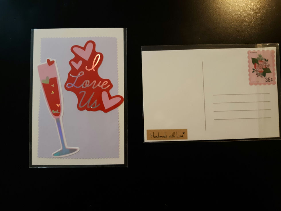 Thumbnail: Valentine Shimmer Postcard