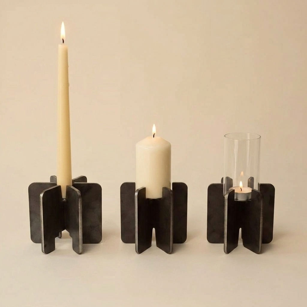 Multi-Holder (one holder 3 types of candles)