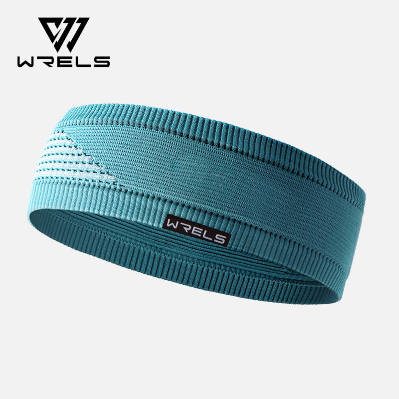 Thumbnail: WRELS Sweatband for Men and Women Wide Sweat Band No-Slip Workout 