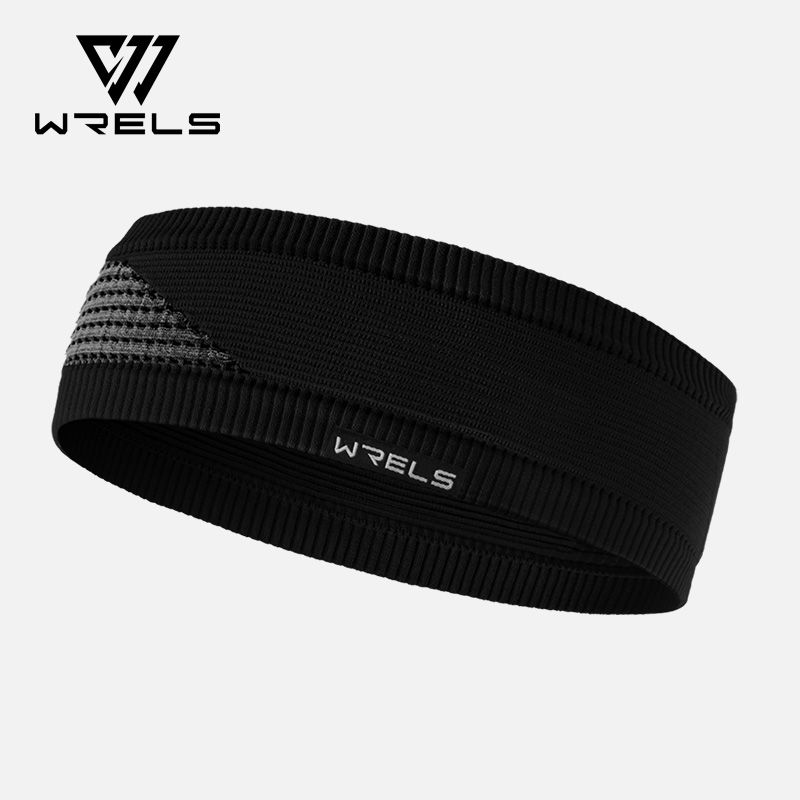 Thumbnail: WRELS Sweatband for Men and Women Wide Sweat Band No-Slip Workout 