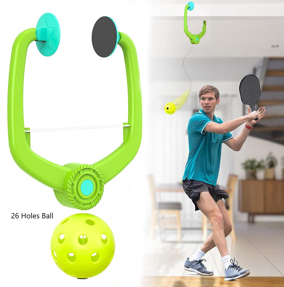 Thumbnail: SONGYI Pickleball Practice Equipment for Solo Practice Pickleball Rebounder 