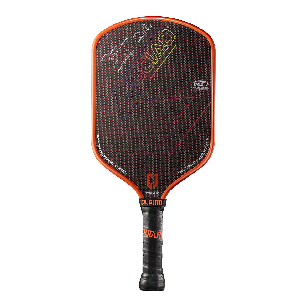 Thumbnail: TITAN1.0 USAPA Approved Durable Orange/Pink/Light Blue Gen 2 16mm Carbon Fiber T