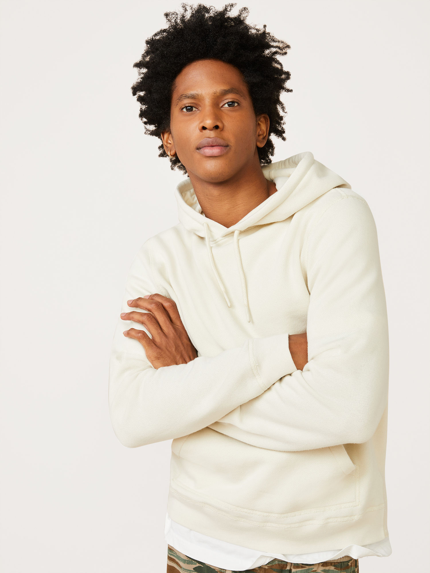 Free Assembly Men's Long Sleeve Hoodie
