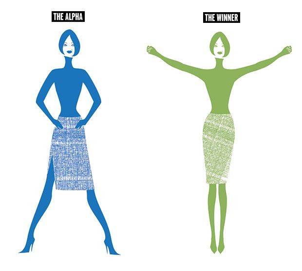 Power pose for confidence