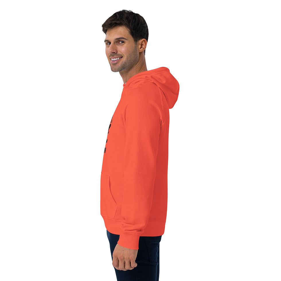 Miniatura: Bee Guardian - Sudadera unisex con capucha ecológica tipo raglán