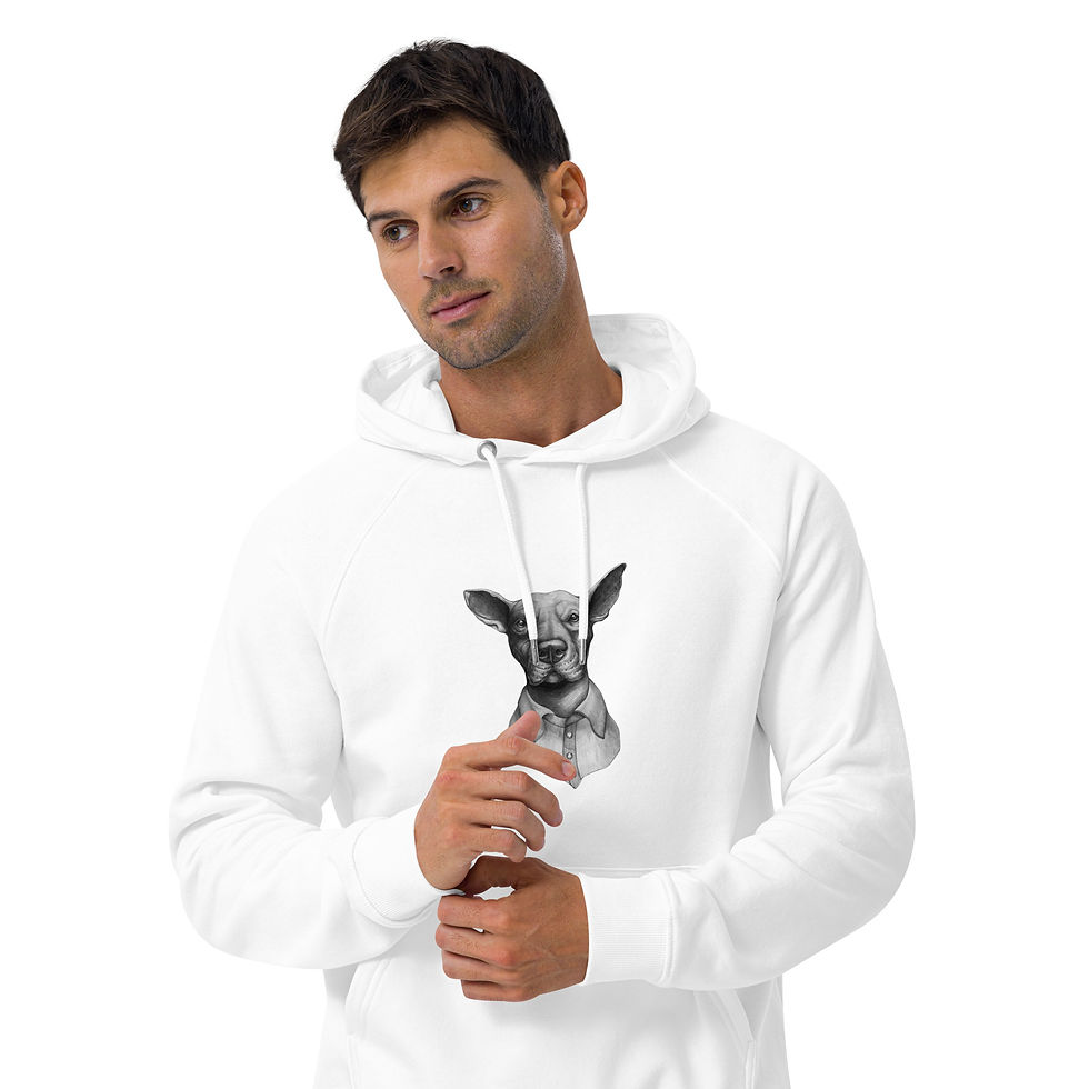 תמונה ממוזערת: Obican Illustrated - Unisex eco raglan hoodie