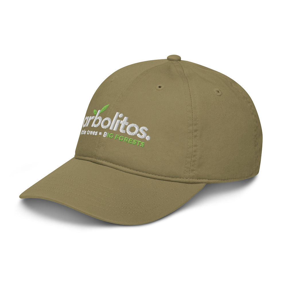 Thumbnail: Arbolitos White - Organic dad hat