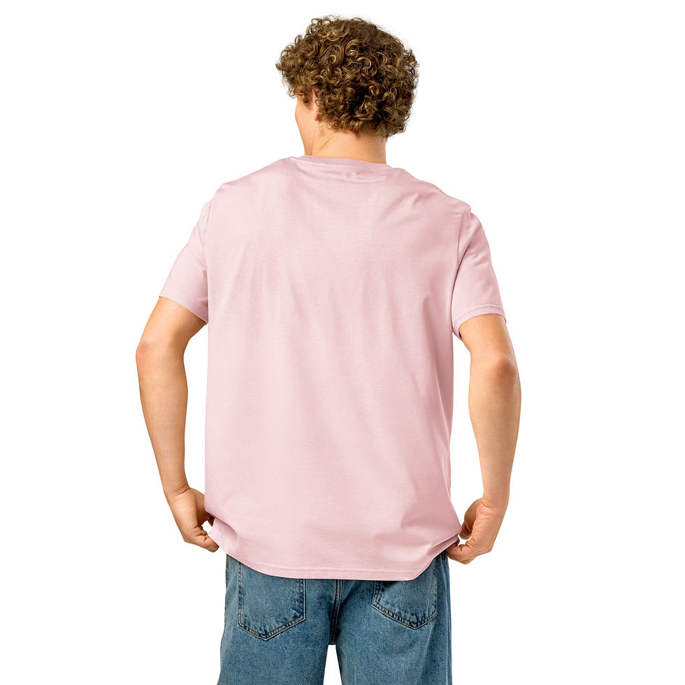 Miniature : Bee Guardian - Unisex organic ribbed neck t-shirt