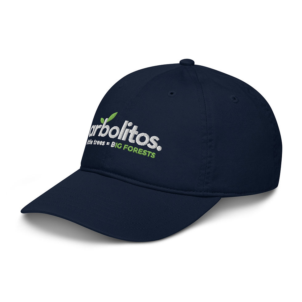 Thumbnail: Arbolitos White - Organic dad hat
