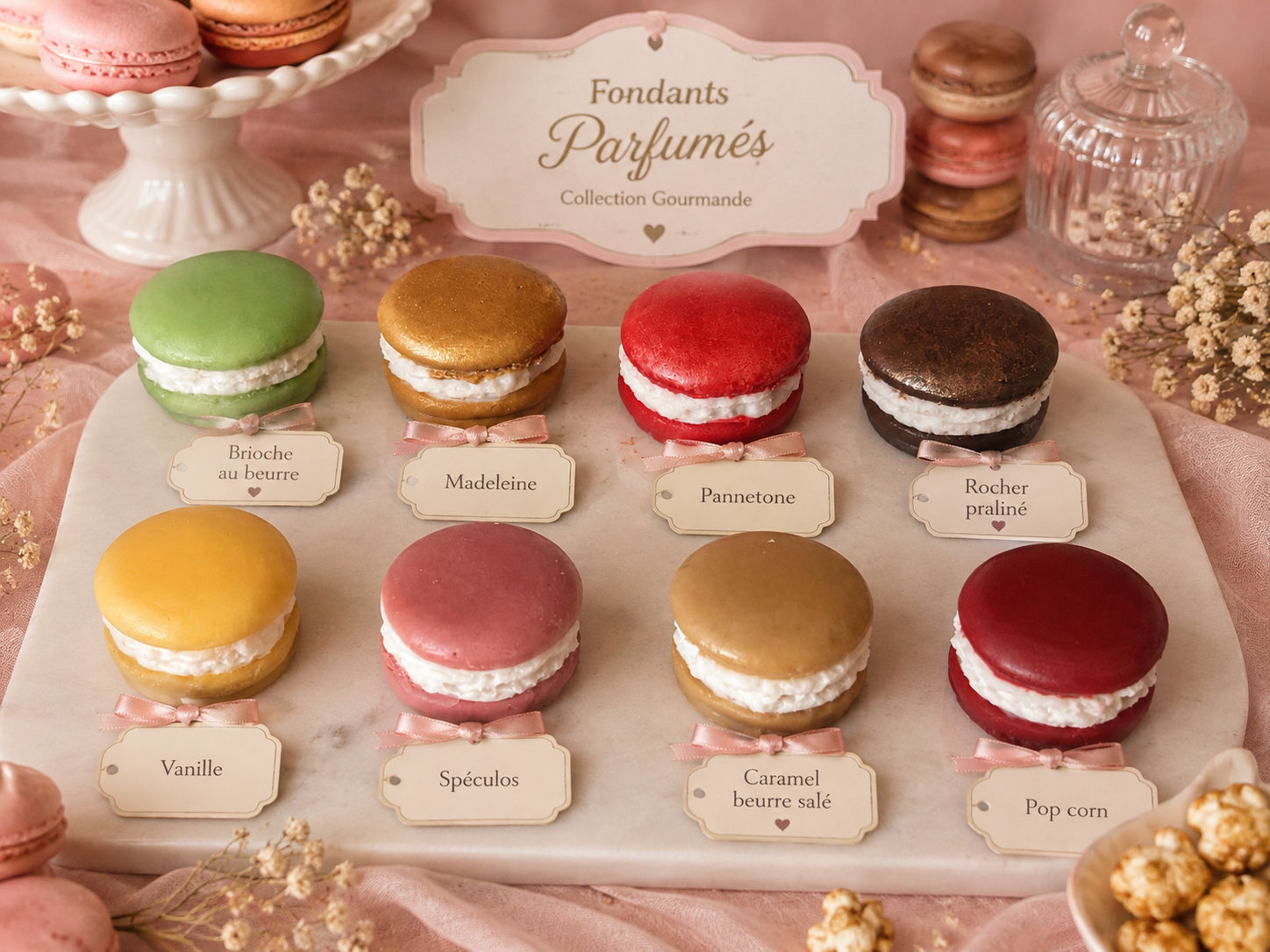 Fondants Parfumés Macarons