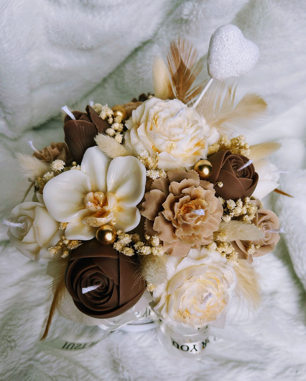 Miniature : Bouquet Love Nude LED - M