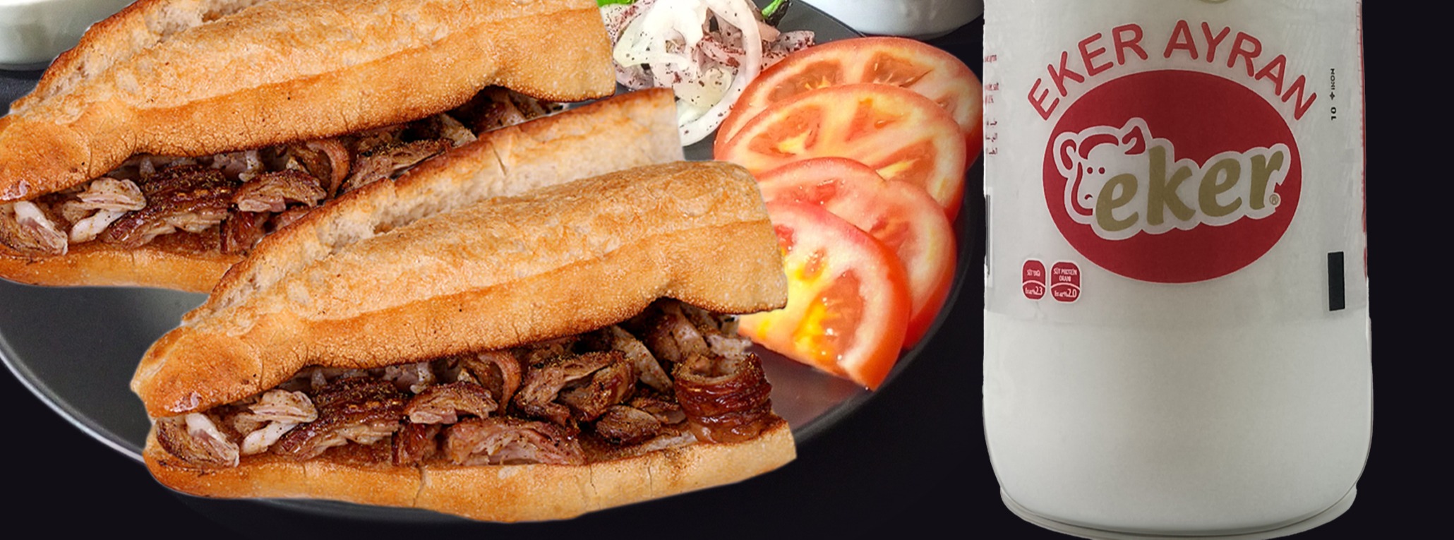 Arranged Food and Objects