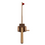 Thumbnail: Wooden Toy Fishing Pole With 3 Fabric Fish