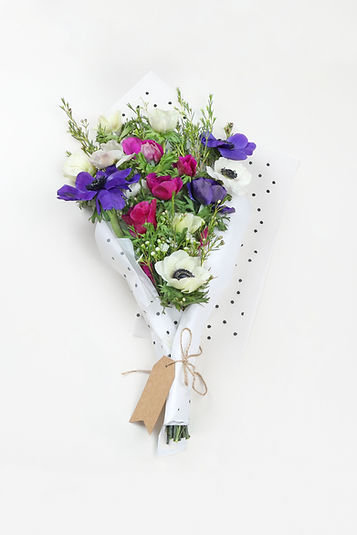 Violet Blumen-Blumenstrauß
